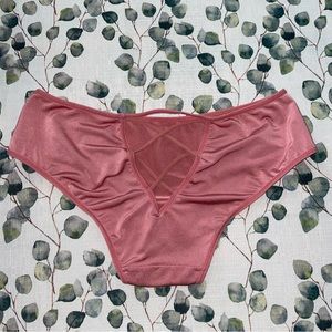 Lace Up Hiphugger Panties